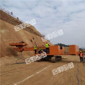 山體護坡鉆孔機,全液壓錨固鉆機現貨出售