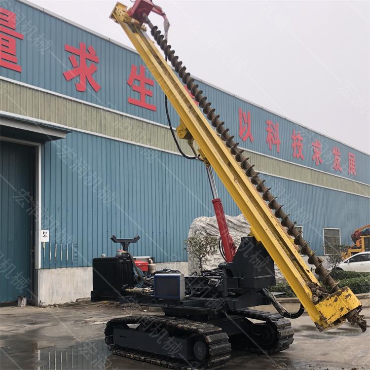 直銷光伏履帶鉆孔機,螺旋光伏鉆孔機
